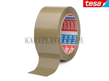 Taśma Tesa 4124 19mm x 66m brązowa