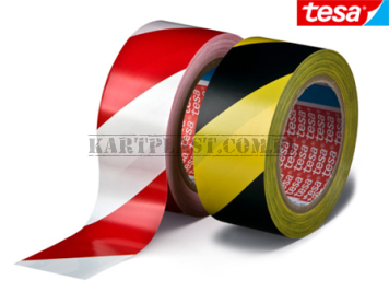 Tesaflex 60760 PV1 żółto-czarna 1280mm x 33m 